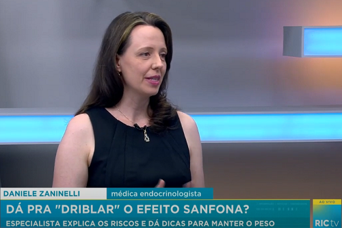 Dra. Daniele Zaninelli, em entrevista à RICTV