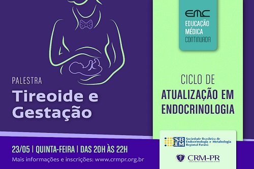 O Ciclo de Atualização será realizado no dia 23 de maio.
